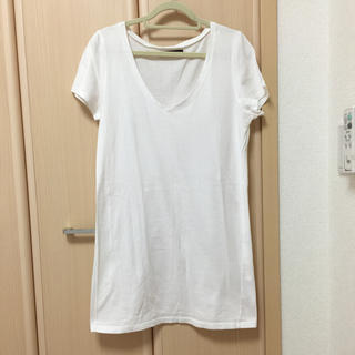 デュラス(DURAS)のDURAS☆ロング丈Tシャツ(Tシャツ(半袖/袖なし))