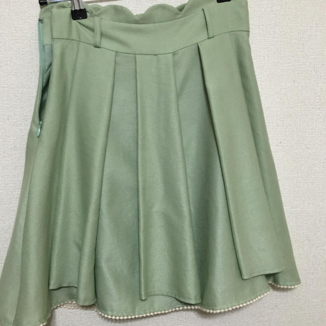 PRIME PATTERN(プライムパターン)のミントグリーンスカート レディースのスカート(ミニスカート)の商品写真