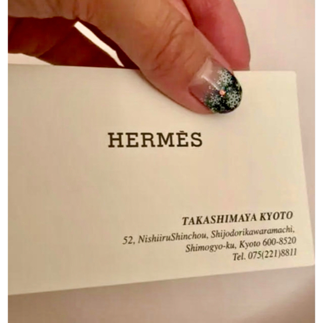 Hermes(エルメス)のHermes エルメス黒カシミヤレディースハット　エレガントでカッコいい帽子 レディースの帽子(ハット)の商品写真