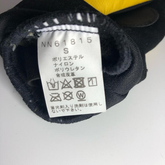 THE NORTH FACE(ザノースフェイス)のノースフェイス ヌプシイーチップグローブ S 手袋 イエロー メンズのファッション小物(手袋)の商品写真