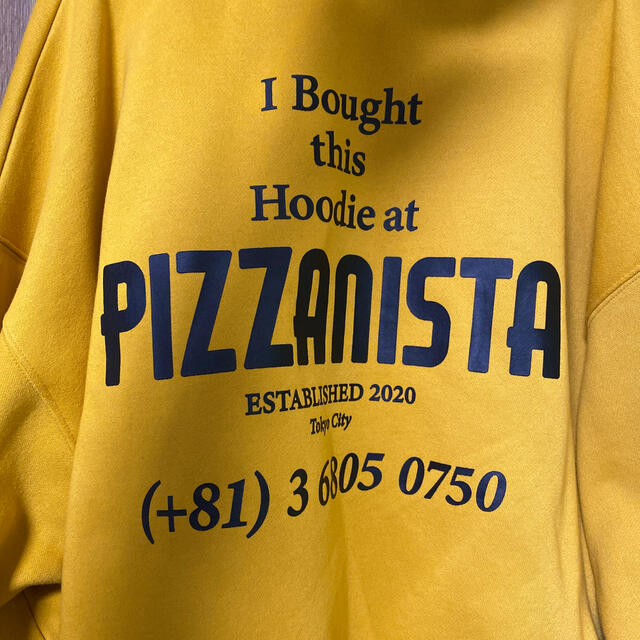 込み PIZZANISTA I BOUGHT THIS HOODIE 黒L