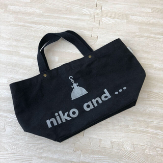 ニコアンド(niko and...)の【pianon様専用】ニコアンド　トートバック黒(トートバッグ)