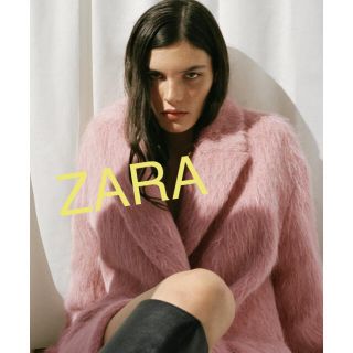 ザラ(ZARA)の♥️新品未使用　ZARA LIMITED EDITION ピンクコート❣️(ロングコート)