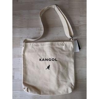 カンゴール(KANGOL)の新品未使用品　KANGOL　コットン　キャンバス　ショルダーバッグ(トートバッグ)