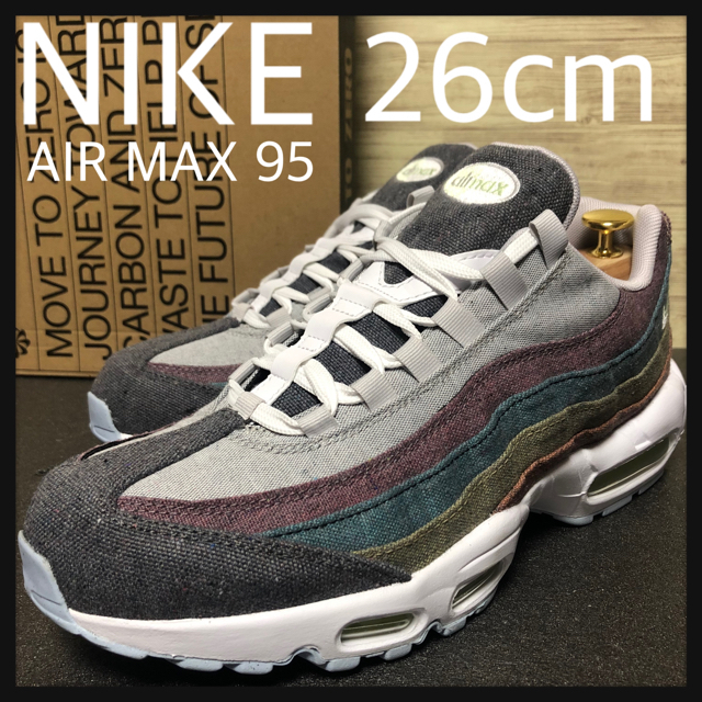 リサイクルドキャンバスパック新品 26cm NIKE AIRMAX 95 ナイキ エアマックス95