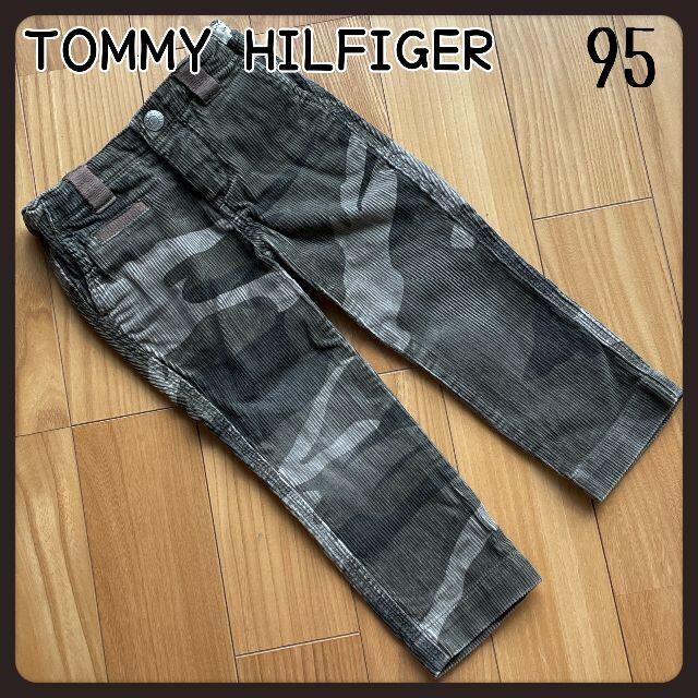 TOMMY HILFIGER(トミーヒルフィガー)のTOMMY HILFIGER　カムフラ　コーデュロイ　スリムパンツ　90 キッズ/ベビー/マタニティのキッズ服男の子用(90cm~)(パンツ/スパッツ)の商品写真