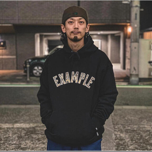 EXAMPLE PAISLEY ARCH LOGO HOODIE L