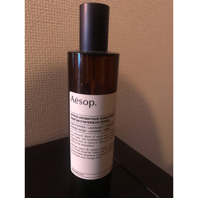 Aesop(イソップ)のイソップ   イストロス　ルームスプレー　ほぼ　空瓶 コスメ/美容のリラクゼーション(アロマスプレー)の商品写真