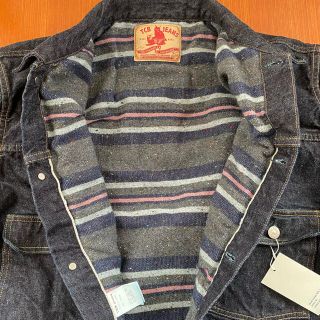 リーバイス(Levi's)のTCBジーンズ　ウールブランケット付きデニムジャケット　50 試着のみ(Gジャン/デニムジャケット)