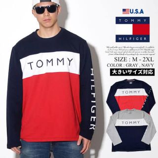 トミーヒルフィガー(TOMMY HILFIGER)のトミーフィルフィガー　ロンT (Tシャツ/カットソー(七分/長袖))