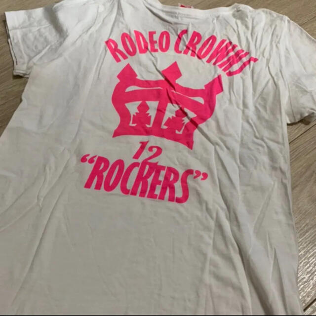 RODEO CROWNS(ロデオクラウンズ)のロデオクラウンズ　ロゴ　Tシャツ　サーフ レディースのトップス(Tシャツ(半袖/袖なし))の商品写真