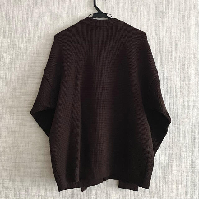 1LDK SELECT(ワンエルディーケーセレクト)のYASHIKI / Komogake Cardigan(BROWN) サイズ 2 メンズのトップス(カーディガン)の商品写真