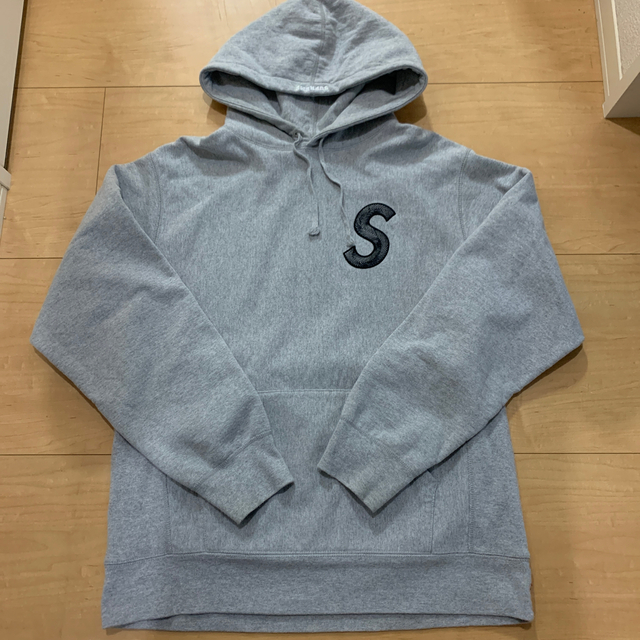 Supreme s logo hooded sweatshirt
