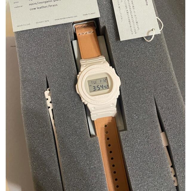 Hender Scheme(エンダースキーマ)のHender Scheme × G-SHOCK  DW-5750HS20-4JF メンズの時計(腕時計(デジタル))の商品写真