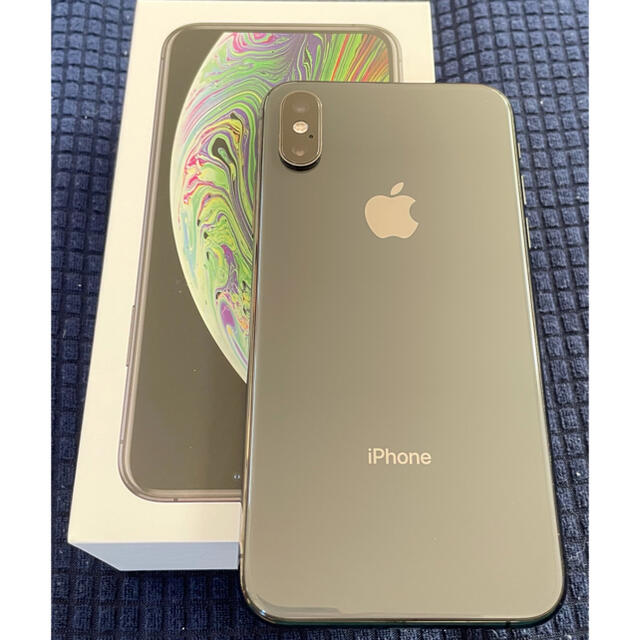 iPhone Xs スペースグレイ 256GBカラースペースグレイ