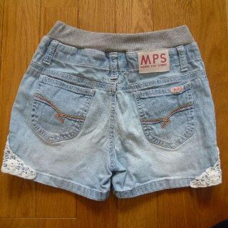 エムピーエス(MPS)の☆MPS キッズ デニム ショートパンツ 130 ブルー系(パンツ/スパッツ)