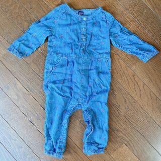 ベビーギャップ(babyGAP)のオーバーオール　ロンパース(ロンパース)