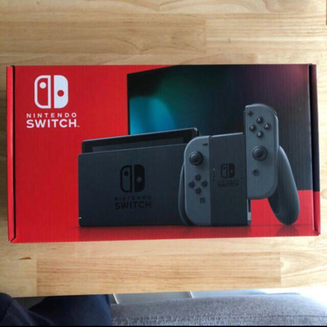 ☆新品☆ ニンテンドースイッチ グレー 新モデル 本体家庭用ゲーム機本体