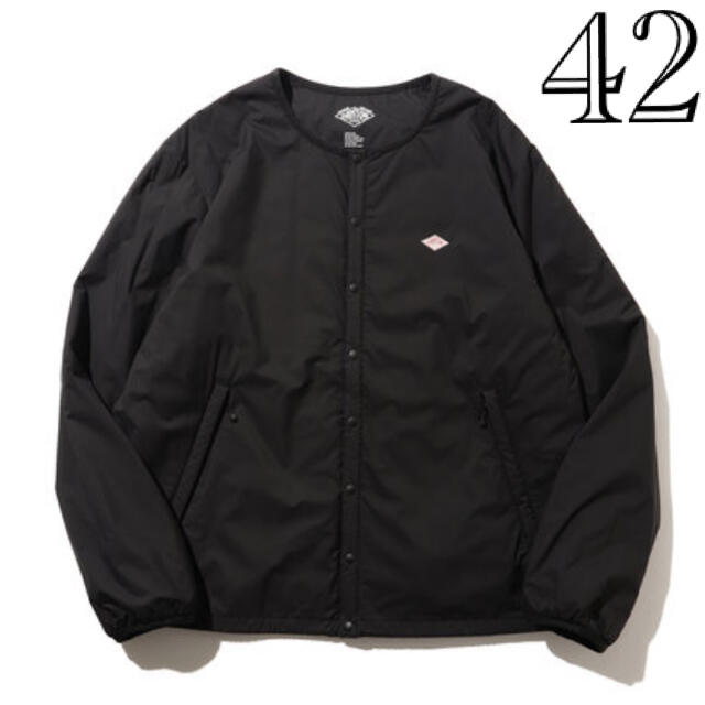 DANTON(ダントン)のダントン  DANTON インサレーション　ジャケット　ブラック　42 メンズのジャケット/アウター(ノーカラージャケット)の商品写真