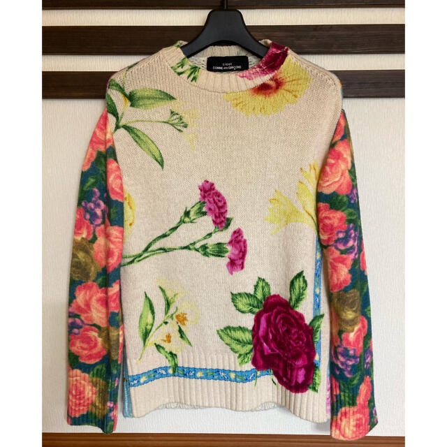 COMME des GARCONS - トリココムデギャルソン 花柄セーター