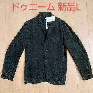 ドゥニーム(DENIME)の限定値下！★新品★Denime テーラードジャケット 黒(テーラードジャケット)