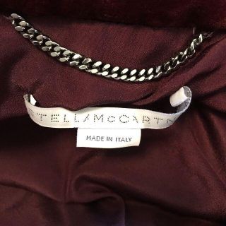 Stella McCartney - Stella McCartney ベルベット パデッドジャケット