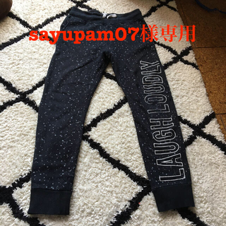 エイチアンドエム(H&M)のスエットズボン黒-グレーセット130〜140(パンツ/スパッツ)