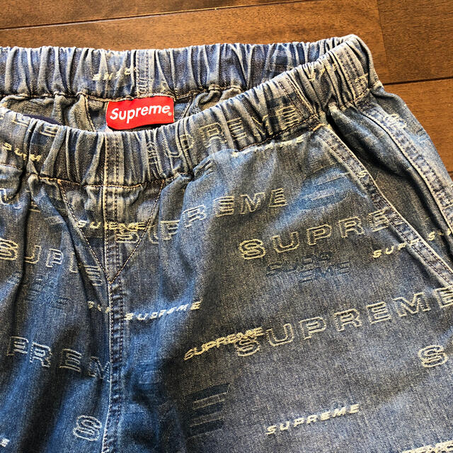 Supreme(シュプリーム)のSupreme Dimensions Logo Denim Skate Pant メンズのパンツ(ワークパンツ/カーゴパンツ)の商品写真