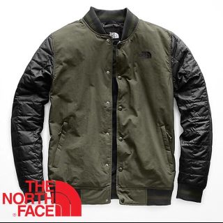 ザノースフェイス(THE NORTH FACE)のノースフェイス■  XLスタジアムジャケット グリーン 海外限定 スタジャン(ダウンジャケット)