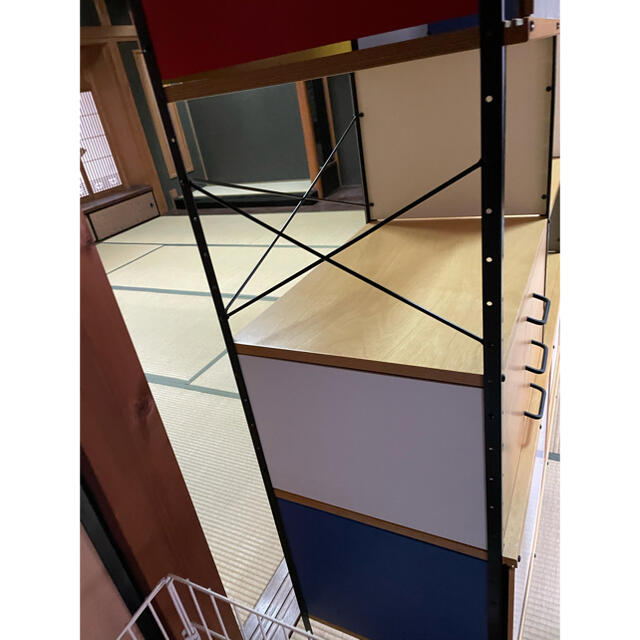 EAMES(イームズ)のらくまさん専用 MODERNICA Storage Unit  美品 インテリア/住まい/日用品の収納家具(棚/ラック/タンス)の商品写真