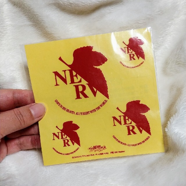 【公式】NERV カッティングシール エンタメ/ホビーのおもちゃ/ぬいぐるみ(キャラクターグッズ)の商品写真