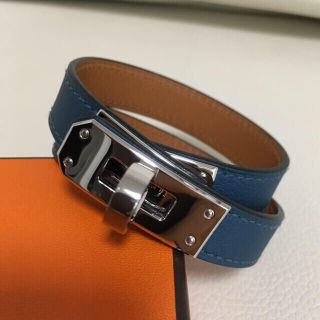 エルメス レザーブレスレット(ブルー・ネイビー/青色系)の通販 19点