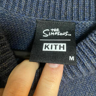 kith×シンプソンズ　ニット　M