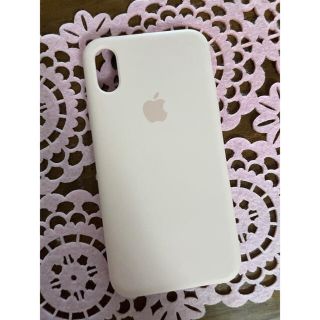 アップル(Apple)のiPhoneXS用 スマホケース（Apple純正 サンドピンク）(iPhoneケース)