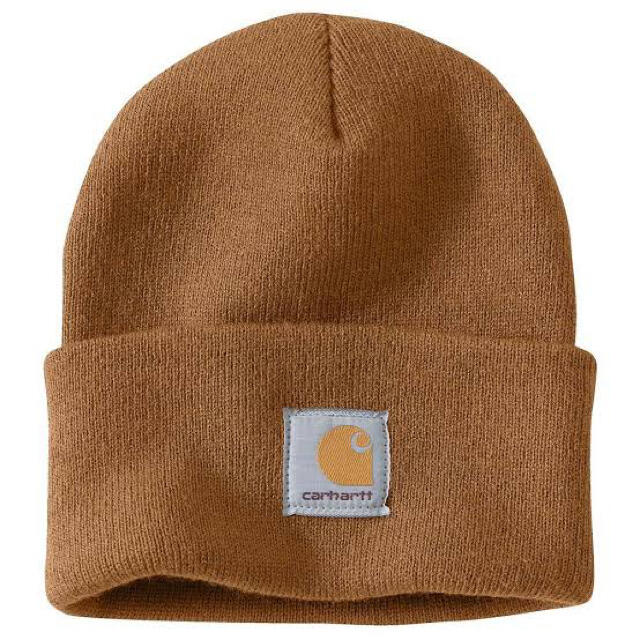 carhartt(カーハート)のcarhartt beanie brown メンズの帽子(ニット帽/ビーニー)の商品写真