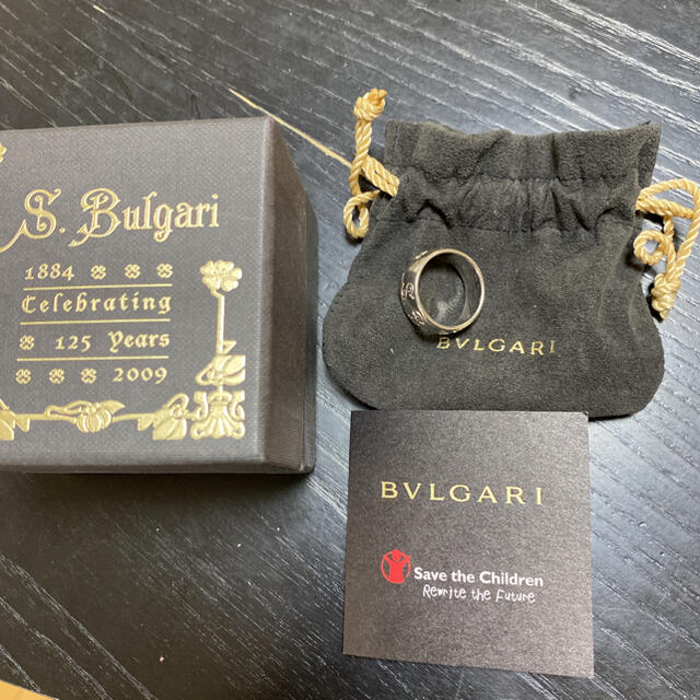 BVLGARI(ブルガリ)の【BVLGARI】ブルガリ　セーブザチルドレン　リング　58 18 レディースのアクセサリー(リング(指輪))の商品写真