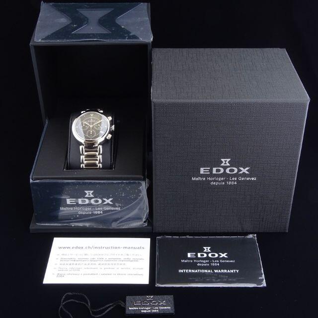 EDOX - 【新品・正規品】エドックス 高級 レディース腕時計 クロノ