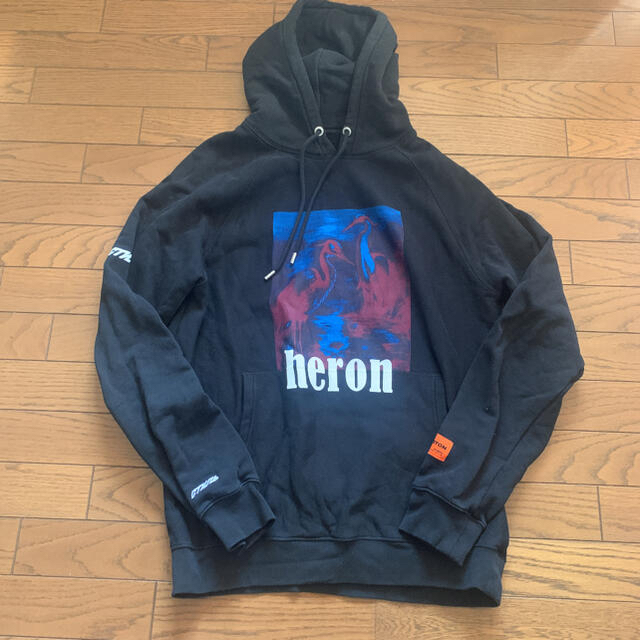 【ssense購入】heron preston ナイロン パーカー