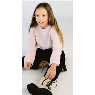 ザラキッズ(ZARA KIDS)のZARA 無地ニットセーター　164㎝　13-14歳　(ニット)