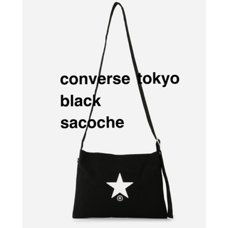 converse tokyo Sacoche black(トートバッグ)