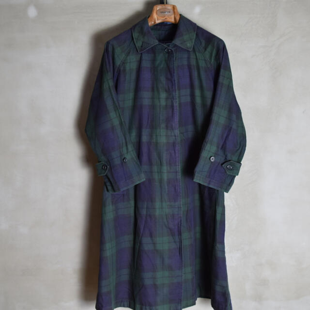 税込) BURBERRY 一枚袖 coat balmacaan Burberry vintage 80s