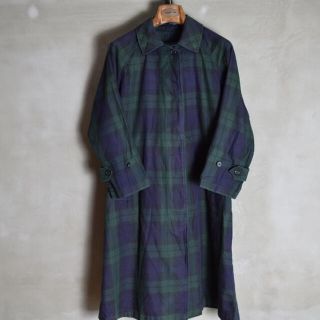 バーバリー(BURBERRY)の80s vintage Burberry balmacaan coat 一枚袖(スプリングコート)