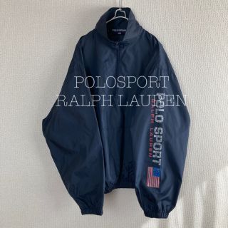 POLO RALPH LAUREN - POLO SPORT ハーフジップ ナイロンジャケットの