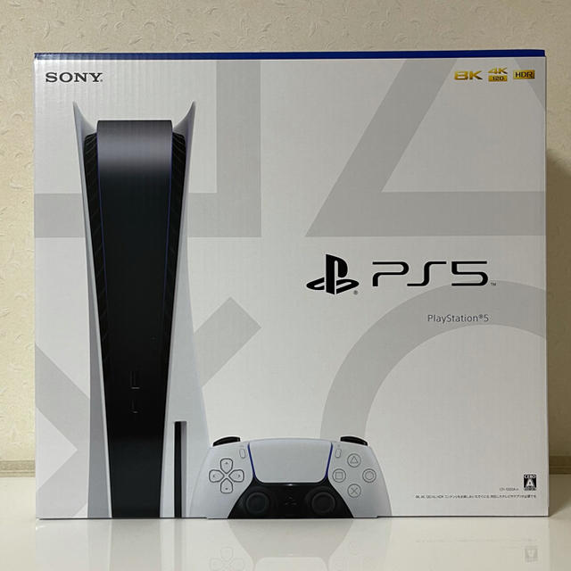 美品・完品】PlayStation5(プレイステーション5) ディスク版 本体-