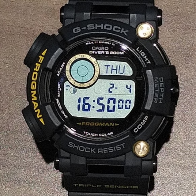 G-SHOCK(ジーショック)の有効保証書付き【Ｇショックフロッグマン】 GWF D1000NV新品未使用 メンズの時計(腕時計(デジタル))の商品写真