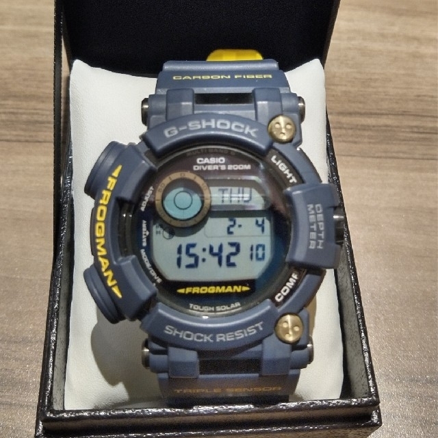 G-SHOCK(ジーショック)の有効保証書付き【Ｇショックフロッグマン】 GWF D1000NV新品未使用 メンズの時計(腕時計(デジタル))の商品写真