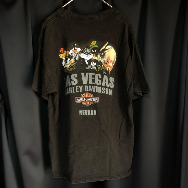 古着 Harley Davidson x Looney Tunes メンズのトップス(Tシャツ/カットソー(半袖/袖なし))の商品写真