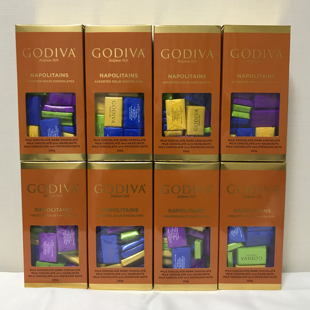 GODIVA ゴディバ　ゴディバナポリタン　チョコレート　225g 8箱セット食品