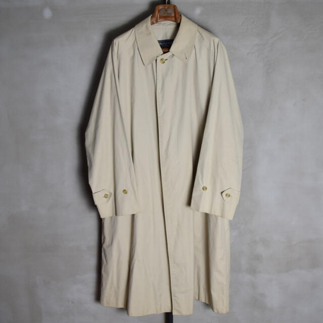70s vintage Burberry balmacaan coat 1枚袖-