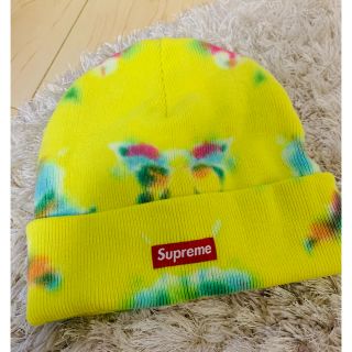 シュプリーム(Supreme)のsupreme  ビーニー　ニット帽(ニット帽/ビーニー)